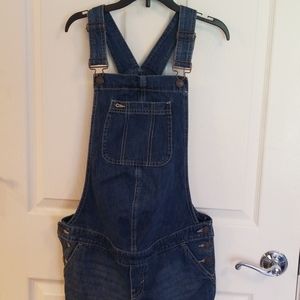 Gap Maternity denim overalls
